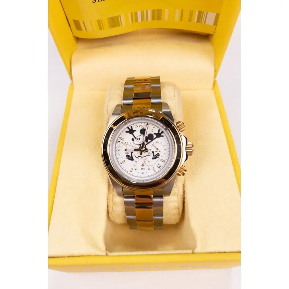 Invicta Disney Mickey Mouse Limited Edition Two Tone Quartz Watch